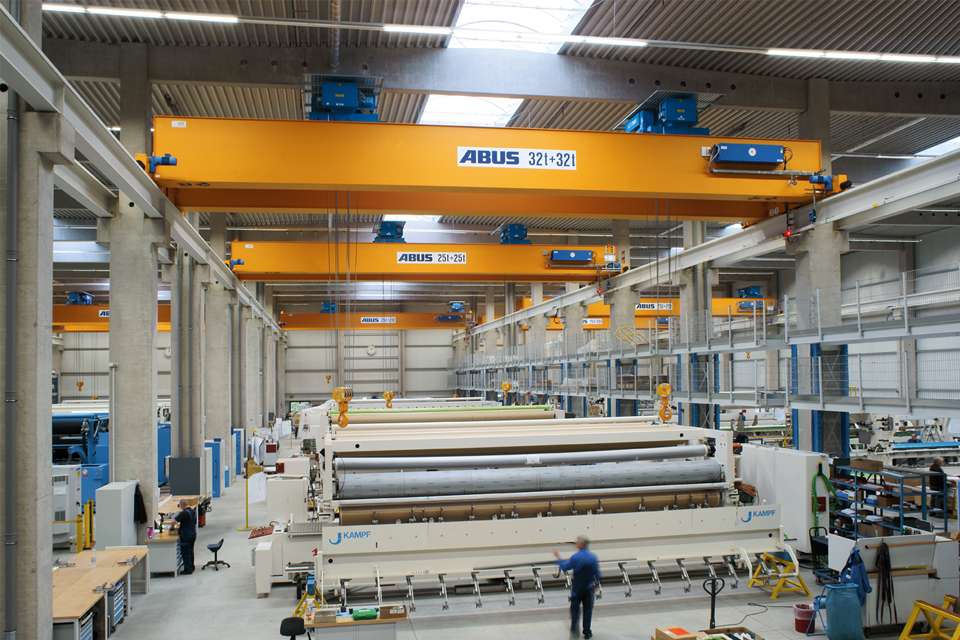 重量级搬运：安博桥式起重机应用于德国企业