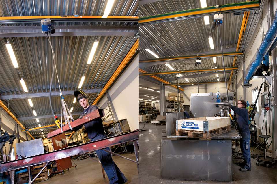 安博轻型悬挂系统HB在瑞典Bralanda Industri公司